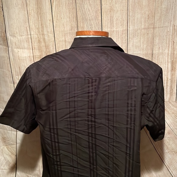 Vintage Indianapolis Motor Speedway Black button up short shirt size L - Picture 4 of 6